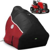 Li Libzaki 420D Riding Lawn Mower Cover Waterproof Tractor Cover Heavy Duty Fits Decks Up To 54 Universal Fit For John Deere