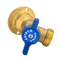 Efield 2-Pack Outdoor 1/4-Turn Brass Sillcock Hose Bibb Valve 1/2