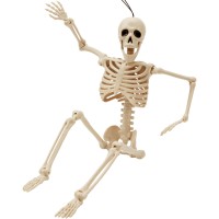 Joyin 24 Halloween Skeleton Posenstay Full Body Plastic Bone With Posable Joints For Halloween Party Decoration Photo Prop