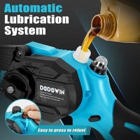 Dodowin 6Inch Mini Chainsaw Gifts For Men Husband Dad Rechargeable Cordless Electric Power Chainsaw Small Handheld Chain Saw