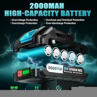 Dodowin Mini Chainsaw Cordless 6 Inch Handheld Electric Chainsaw Battery Powered For Wood Cutting Mens Dad Husband Gifts For Fa