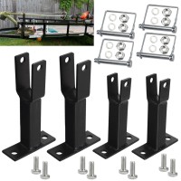 Amthkno 2Set Of Heavy Duty Whardware Racks Holder Carrier For Weederextended Trimmer Straight Shaft Weedeater Securely Tran