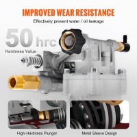 Vevor Pressure Washer Pump 34 Shaft Horizontal 3400 Psi 25 Gpm Replacement Power Washer Pumps Kit Parts Washer Pump Co