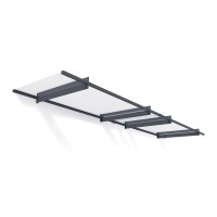 Palram Canopia Nancy 4100 14 X 3 Awning Grayclear