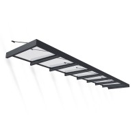 Palram Canopia Sophia Xl 8000 28 X 5 Awning Grayclear