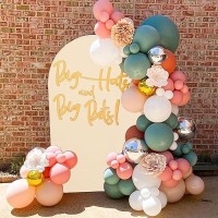 Spandex Fitted Arch Cover Beige Wedding Arch Cover 33X66Ft Backdrop Fabric 2Sided Birthday Arch Covers Arch Backdrop Stand Co