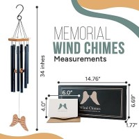 Memorial Wind Chimes For Loss Of Loved One 34 Angel Wing Windchimes Sympathy Gifts For Loss Of Loved One Sympathy Wind Chime