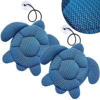 Quttisay Hot Tub Scum Absorber Scum Turtle Hot Tub Cleaner Hot Tub Accessories 2 Pack Hot Tub Sponge For Scum Reusable Spa Po