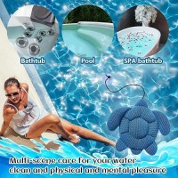 Quttisay Hot Tub Scum Absorber Scum Turtle Hot Tub Cleaner Hot Tub Accessories 2 Pack Hot Tub Sponge For Scum Reusable Spa Po