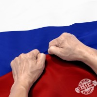 Anley Ripproof Double Sided 3Ply Russia Flag 3X5 Foot Vivid Color Canvas Header And Wrinkle Resistant The Strongest Long