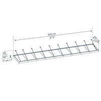 Palram Canopia Sophia Xl 9000 31 X 5 Awning Grayclear