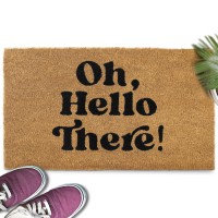 Oh Hello There Doormat 30X17 Inch Hello There Welcome Mat Well Hello There Doormat Well Hello There Doormat Hello There Welc