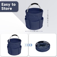 Portable Reusable Collapsible Picnic Basket Beach Basket Garden Harvest Basket Shopping Tote Shopping Basket Gift Basket Home B