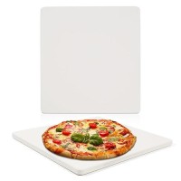 Pizza Stone For Camp Oven And Toaster 10In X 11In Garpernics 12Inch Thick Rectangular Cordierite Baking Grilling Stone For S