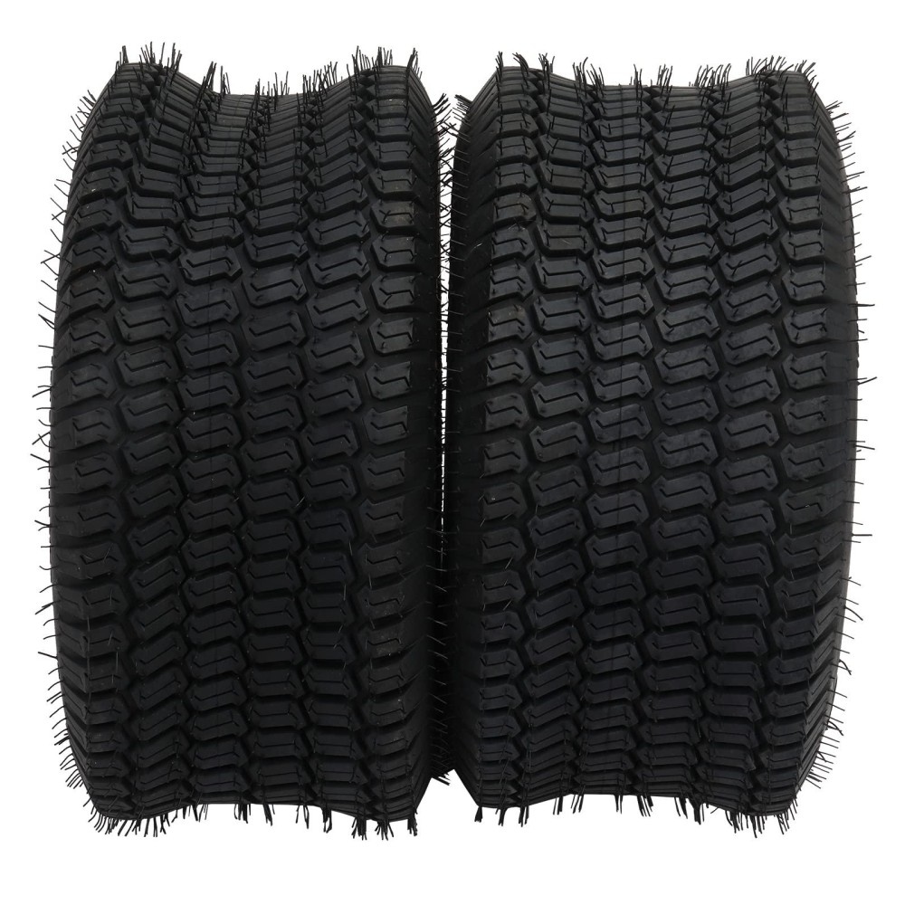 Tuffiom 20X100010 Lawn Mower Tires Set Of 2 4Pr Turf Tire Lawn Garden Tires For Garden Tractor Riding Mower Tubeless