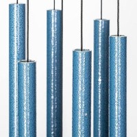 Corinthian Bells By Wind River 27 Inch Sky Blue Wind Chime For Patio Backyard Garden And Outdoor Decor Aluminum Chime Mad