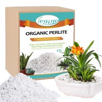 Legigo 15 Quarts Organic Horticultural Perlite For Plants Indoor Natural Horticultural Soil Additive Conditioner Mix For Improv