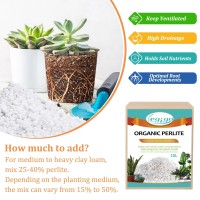 Legigo 15 Quarts Organic Horticultural Perlite For Plants Indoor Natural Horticultural Soil Additive Conditioner Mix For Improv