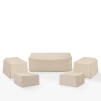 5Pc Outdoor Furniture Cover Set