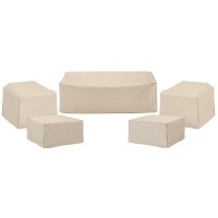 5Pc Outdoor Furniture Cover Set