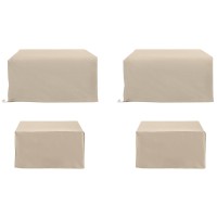 4Pc Outdoor Sectional Furniture Cover Set