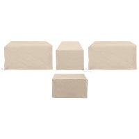 4Pc Outdoor Sectional Furniture Cover Set