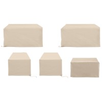 5Pc Outdoor Sectional Furniture Cover Set