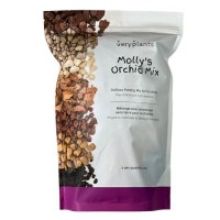 Mollys Orchid Mix Premium Soilless Potting Mix For Orchids Contains Bark Coco Chips Akadama Pumice Lava Rock 11 Liters