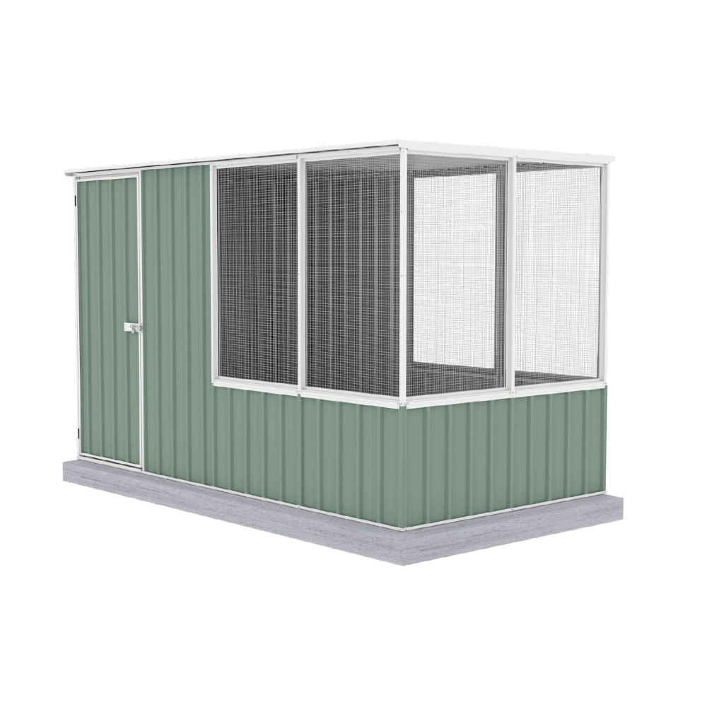 Absco Chicken Coop 5 X 97 Pale Eucalypt