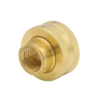 Hooshing 14 Npt To 34 Ght Garden Hose Adapter Double Female Brass Swivel Garden Hose Connectors Pack Of 3