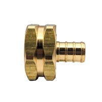 Gridtech Brass Garden Hose Adapter Swivel Fitting 12 Pex Barb And 34 Ght Female Connector Heavyduty Highpressure Sup