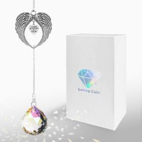 Purefly Memorial Gifts For Loss Of Loved One Unique Sympathy Gift Idea Crystal Ball Suncatcher Rainbow Bereavement Grief Gift