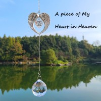 Purefly Memorial Gifts For Loss Of Loved One Unique Sympathy Gift Idea Crystal Ball Suncatcher Rainbow Bereavement Grief Gift