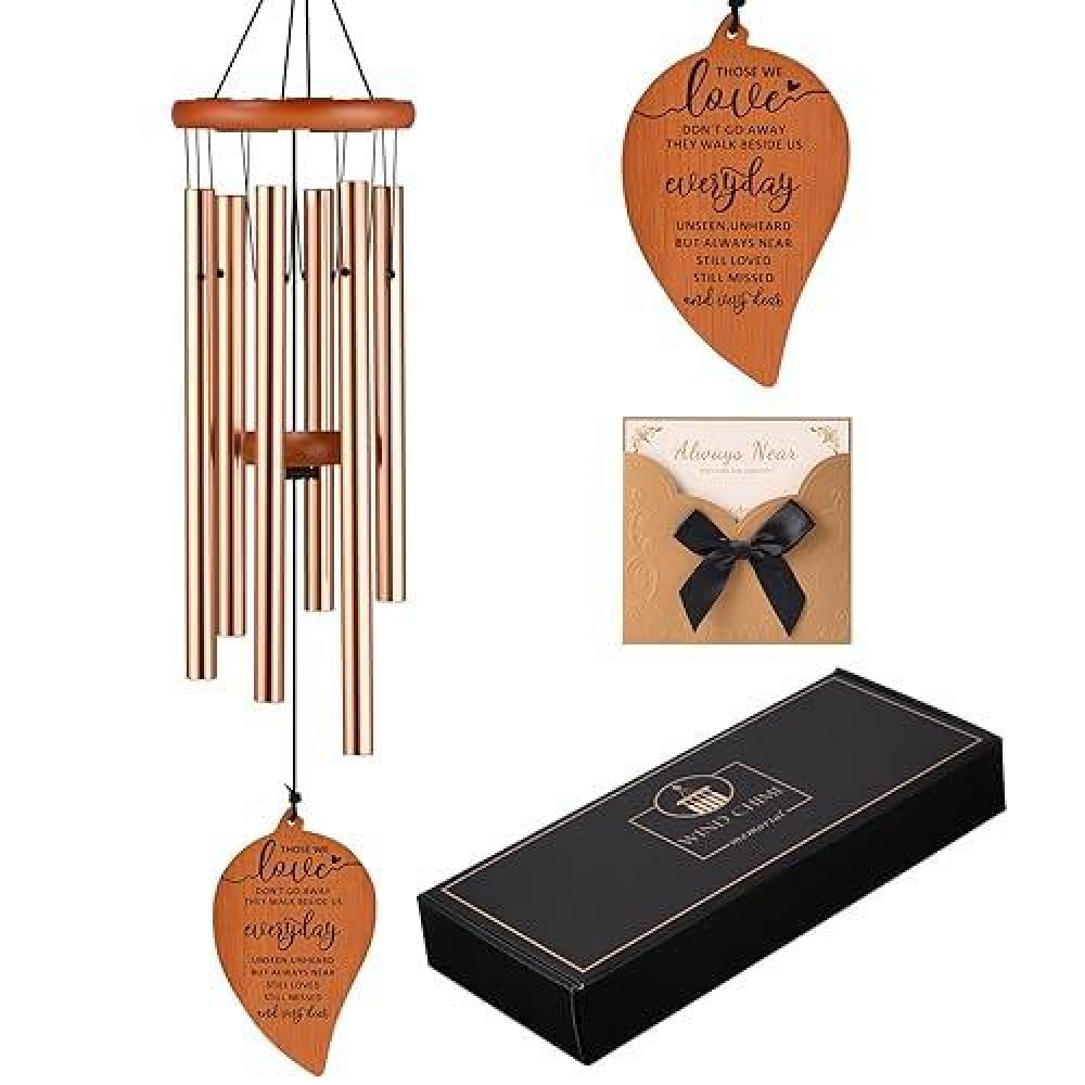 Ambobe Sympathy Wind Chimes Memorial Wind Chimes For Loss Of Loved One Sympathy Gift Baskets Bereavement Gift Ideas Loss Of