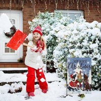 Christmas Garden Flags For Outside Decoration  Winter Christmas Dogs Seasonal Farmhouse Holiday Outdoor 12X18 Inch Vertical Double Sided Yard Flag