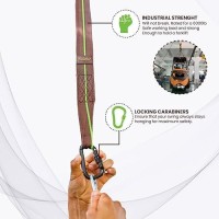 Swurfer Tree Swing Hammock Straps Hanging Kit For Hammock Tree Swings Durable Weatherproof Rust Free Secure Lock Snap Cara