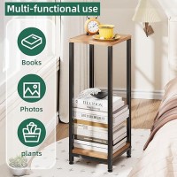 Simple Trending Plant Stand Indoor Corner Tall 2 Tier Metal Modern Flower Plant Shelf Holder  Heavy Duty Wood Storage Stand (2 Tier-Black)