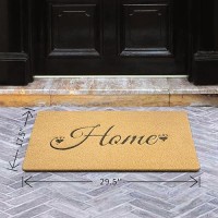 Yeaban Door Mat Outside Entrance Outdoor Mats For Frontback Door Dirt Trapping Nonslip Doormats With Low Profile Heavy Du