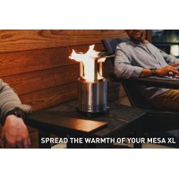 Solo Stove Mesa Xl Heat Deflector With 3 Detachable Legs Accessory For Mesa Xl Fire Pit Captures And Redirects Warmth 304 St