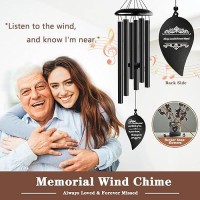 Soopau Sympathy Wind Chimes 32 Memorial Wind Chimes For Loss Of Loved One Mother Father Miscarriage Bereavementcondolencef