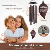 Soopau Sympathy Gift 32 Memorial Wind Chimes For Loss Of Loved One Mother Father Miscarriage Bereavementcondolencefuneral