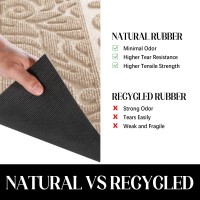 Yimobra Welcome Front Door Mat Outdoor Heavy Duty Sturdy Non Slip Doormats Rubber Backing Lowprofile Entrance Rugs Absorben