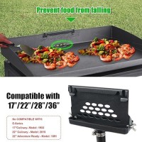 Whaleme Rear Grease Drainage System For Blackstone Griddle Buddle With Drip Grease Bucket Enclosed Grease Catcher Funnel And Gr