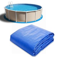 15 Ft Round Pool Liner Pad For Above Ground Swimming Pool Outdoor Pool Mat For Above Ground Pool Pad Under Pool Floor Liner Un