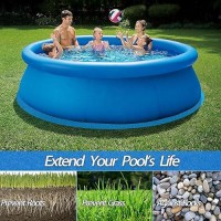 15 Ft Round Pool Liner Pad For Above Ground Swimming Pool Outdoor Pool Mat For Above Ground Pool Pad Under Pool Floor Liner Un