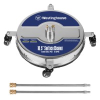 Westinghouse Universal 165 Pressure Washer Surface Cleaner Attachment Stainless Steel 4000 Max Psi 14 Connector F