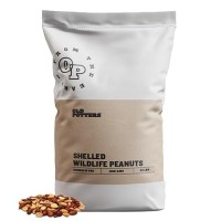 Old Potters Wildlife Shelled Peanuts 25 Lbs For Birds Squirrels And Wildlife Usa Grown Nongmo Organic Small Farm Raw Shel