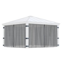 Palram Canopia Dallas 14 X 14 Netting Set 4 Piece