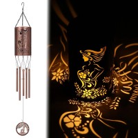 Evermagin Memorial Wind Chimes Sympathybereavement Gift For Who Loss Of Mom 42 Solar Wind Chimes Tough Windchimes Outdoors