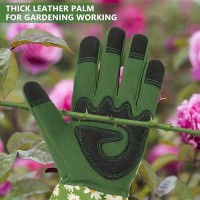 Ainiv Long Gardening Gloves For Women Green Thorn Proof Gardening Gloves Protective Garden Gloves Women Womens Gardening Glov